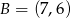 (7,6 ) 