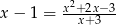  2 x − 1 = x+x2+x3−3- 