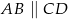 AB ∥ CD 