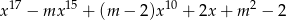 m 