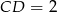 AB = 6 