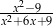 --x2−9-- x2+ 6x+ 9 