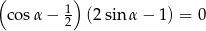  ∘ α = 45 