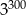 3300 