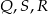 Q ,S,R 