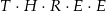 T &sdot;H &sdot;R &sdot;E &sdot;E 