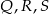 Q ,R,S 