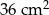 36cm 2 
