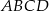 ABCD 