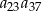 a a 23 37 