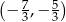 ( ) − 7,− 5 3 3 