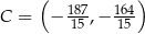  ( ) C = − 18175 ,− 16145 
