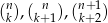  n n n+1 (k),(k+1),(k+2) 