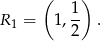  ( ) 1- R 1 = 1,2 . 