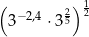( 2) 1 3− 2,4 ⋅35 2 