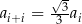  √- a = -3a i+i 3 i 