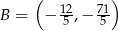  ( ) B = − 125 ,− 715 