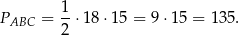 P = 1-⋅18 ⋅15 = 9 ⋅15 = 1 35. ABC 2 