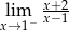  x+-2 xli→m1−x− 1 