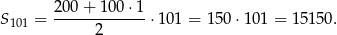 S101 = 20-0+-1-00⋅-1⋅ 101 = 150 ⋅101 = 15150. 2 