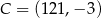 C = (12 1,− 3) 