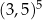 (3,5)5 