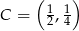  ( 1 1) C = 2,4 