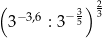 ( 3)2 3− 3,6 : 3− 5 3 