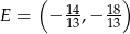  ( ) E = − 1143,− 1183 
