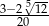 3−-25√12 20 