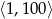 ⟨1,100 ⟩ 