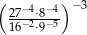 ( −4 − 4)−3 2176−2⋅⋅89−-5 