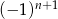 (− 1)n+1 
