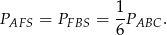 PAFS = PFBS = 1-PABC . 6 