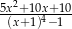 5x2+-10x4+-10 (x+ 1)− 1 
