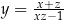 y = -x+z-- xz−1 