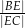|BE| |EC| 