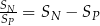 SN-- SP = SN − SP 