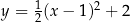  1 2 y = 2(x− 1) + 2 